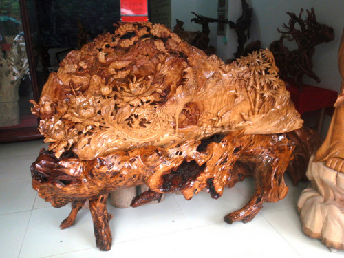 wood cutters and this example of their work.